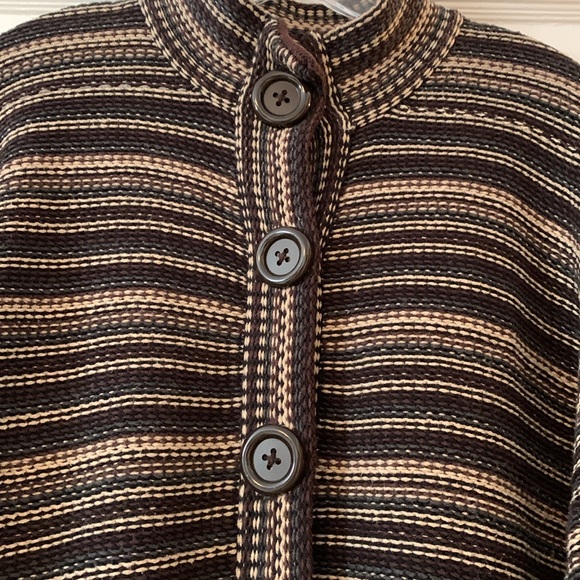 Croft & Barrow kimono sleeve, open front sweater - Picture 4 of 13